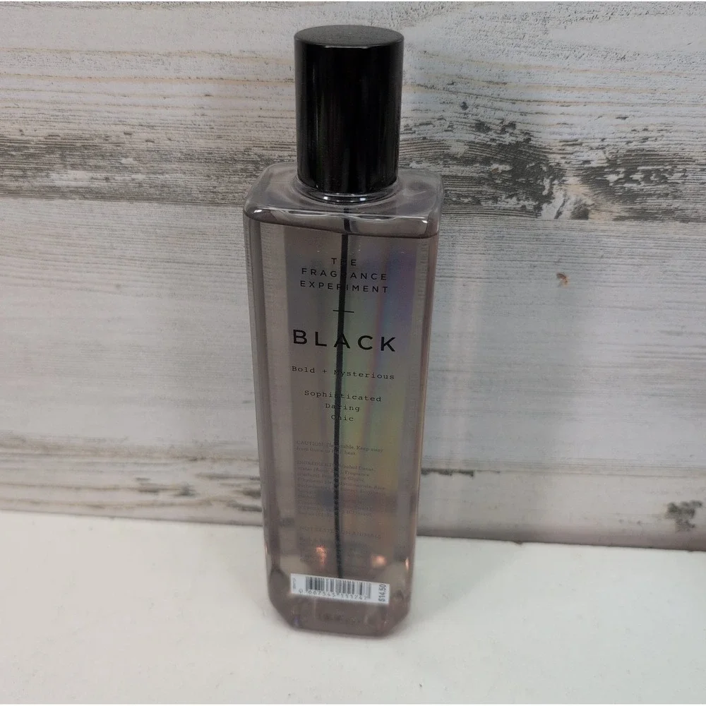 Bath and Body Works Cosmic BLACK Fine Fragrance Mist Spray 8 oz RARE Retired